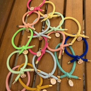 Pulsera Sophie con medalla de inicial